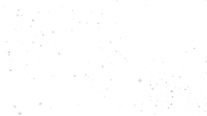 Frosty Snowfall: Mesmeric 3D Illustration Depicting Descending Holiday Snowflakes