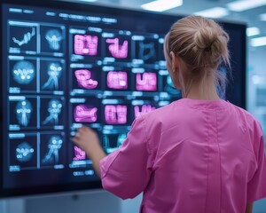 Health info access family using digital health history in a modern clinic environment