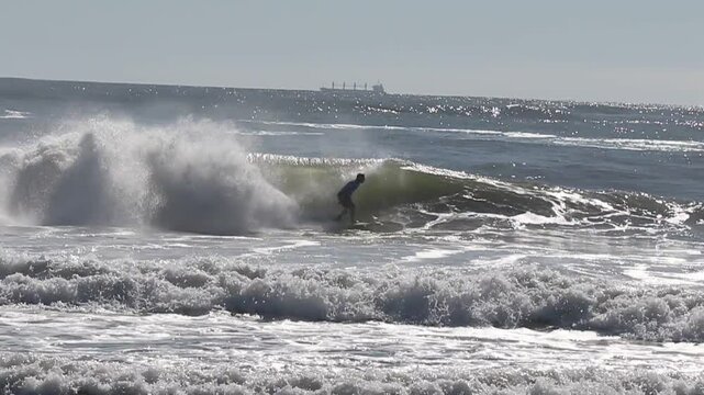 Dia de surf na Praia Brava, Santa Catarina
