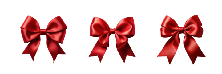 Red present bow