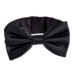 Black Bow Tie Isolated