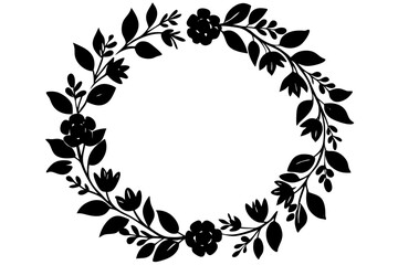 laurel wreath illustration