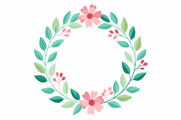 wreath of flowers