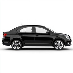 Naklejka premium Sedan Isolated