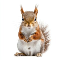 Obraz premium squirrel isolated on white background