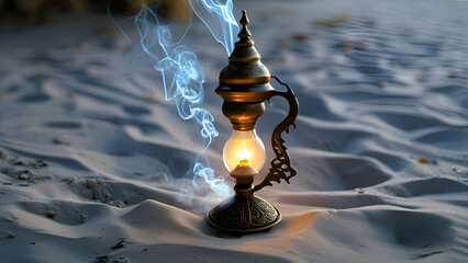 Aladdin's Old Magic Lamp.