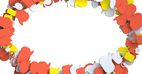 Hand holding using mobile phone with email icon on screen. Concept of business communication