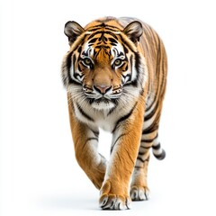 Obraz premium tiger isolated on white background