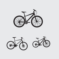  Bicycle image silhouette vector art and illustration