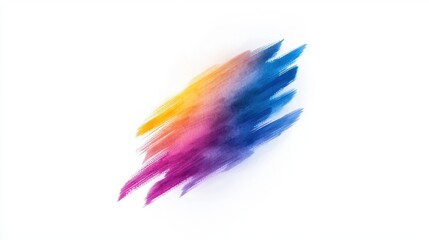 Fototapeta premium Colorful Brush Stroke Abstract Background for Creative Designs