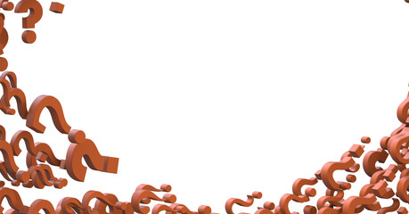 question mark symbols for FAQ, information,