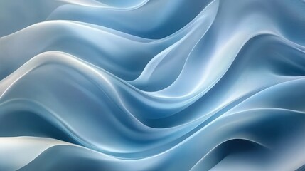 Obraz premium Abstract Blue Wave Pattern Design Background