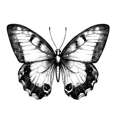 Beautiful butterfly clipart tattoo ideas 