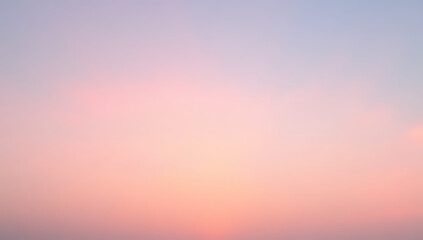 Soft pastel hues of a serene sunset backdrop create a breathtakingly beautiful gradient effect in the evening sky._00001_
