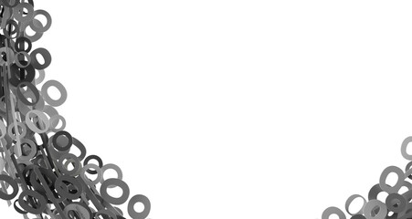 3d Sales icons floating in the air 3D rendering