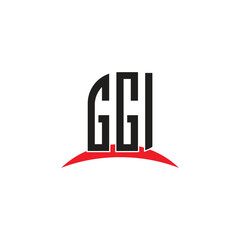 GHR  letter logo design with white background in illustrator, vector logo modern alphabet font