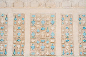 Detailaufnahme vom inneren des Fort Amber die Schlossanlage und milit&auml;rische Festung in Amber