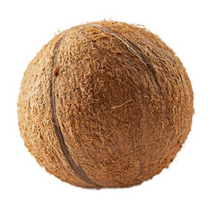Coconut isolated on transparent background