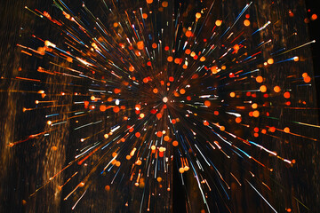 Colorful Light Explosion Effect