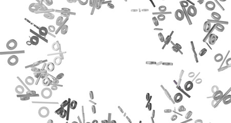 Obraz premium sale digital percentin 3d