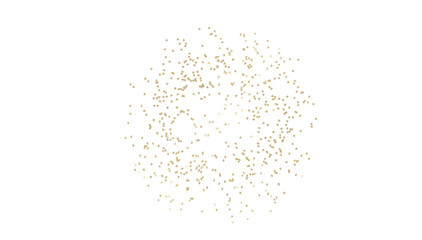 Neural network 3D illustration. Big data and cybersecurity