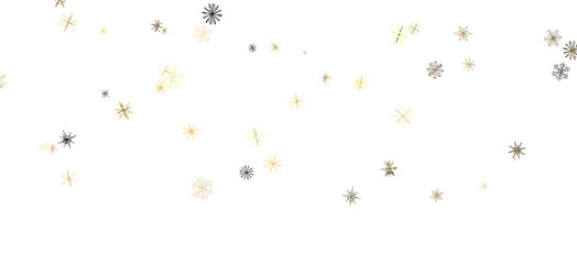 Winter christmas sky with falling snow