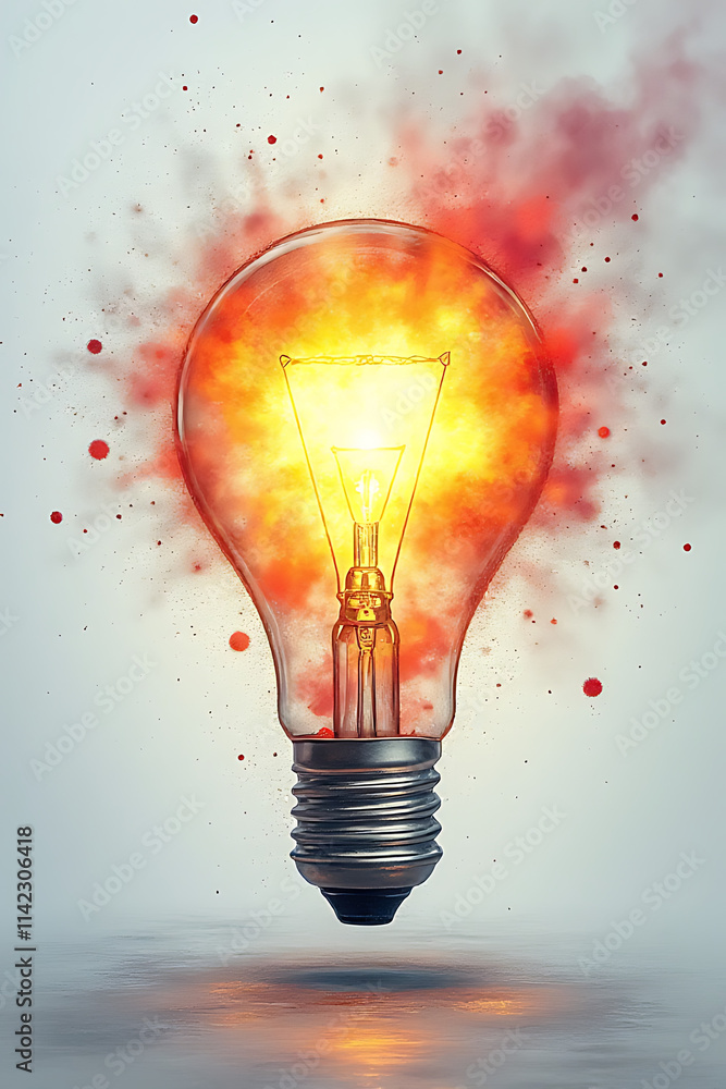 Poster brainstorming occurs when ideas and inspiration spark into concepts, illuminating a clear path forwa