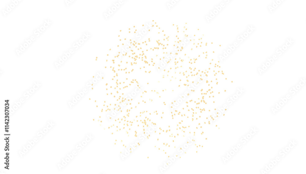 Aufkleber Digital cyberspace with particles and Digital data network connections concept.