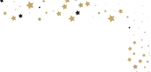 Celestial Christmas Symphony: Enthralling 3D Illustration of Falling Holiday Starbursts