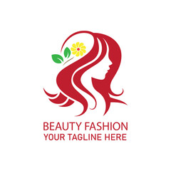 Beauty Fashion Logo Design Template,