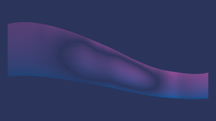 Abstract wavy object on black background. Vector illustration design. Eps 10.