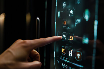 Futuristic Touchscreen Interface Technology