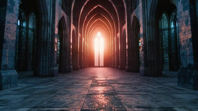 Architecture Church Animation