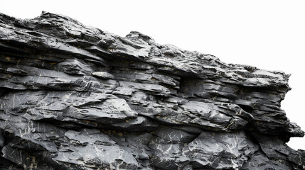 A rock weathering in carbon dioxide removal as a climate change solution, with ample space for text. A sustainable technology designed to reduce the carbon footprint and protect the environment.