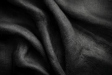Obraz premium Deep fabric surface design on cotton blend in landscape alignment