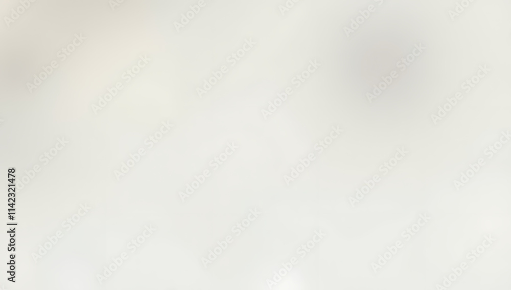 Poster A home office setting features a desk with note paper and a small flower on a clean white background._00001_