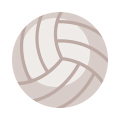 Volleyball - Sports Ball Icon, Athletic Game Design, and Beach Activity Graphic