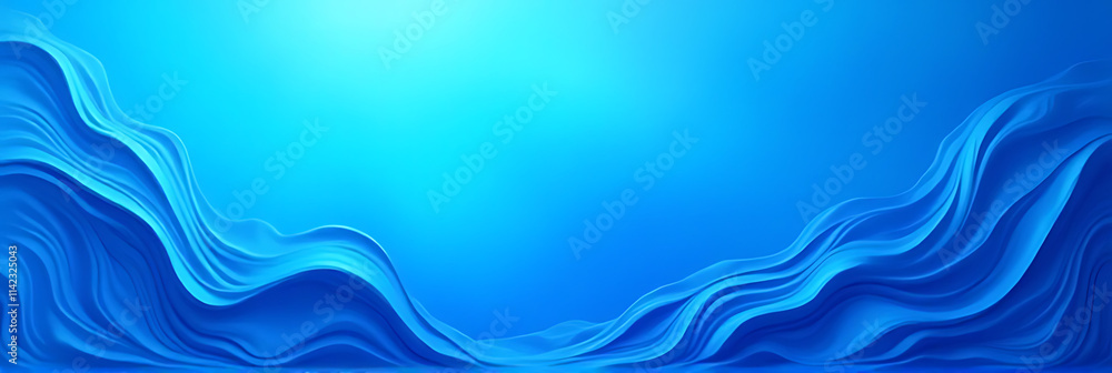 Aufkleber a blue abstract background with swirling shapes adds a creative touch to various visual displays and