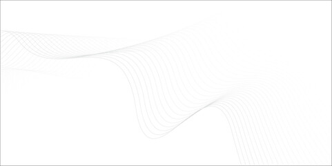 Soft and smooth geometric waves in black and white, creating a minimalist yet visually striking pattern ideal