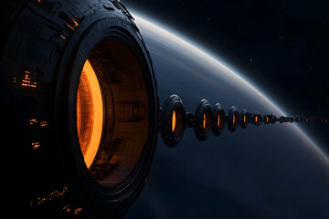 Exploration of interstellar transport systems connecting planets in the space economy