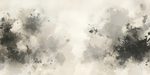 Abstract cloud formations with soft shades of gray and beige for artistic backgrounds