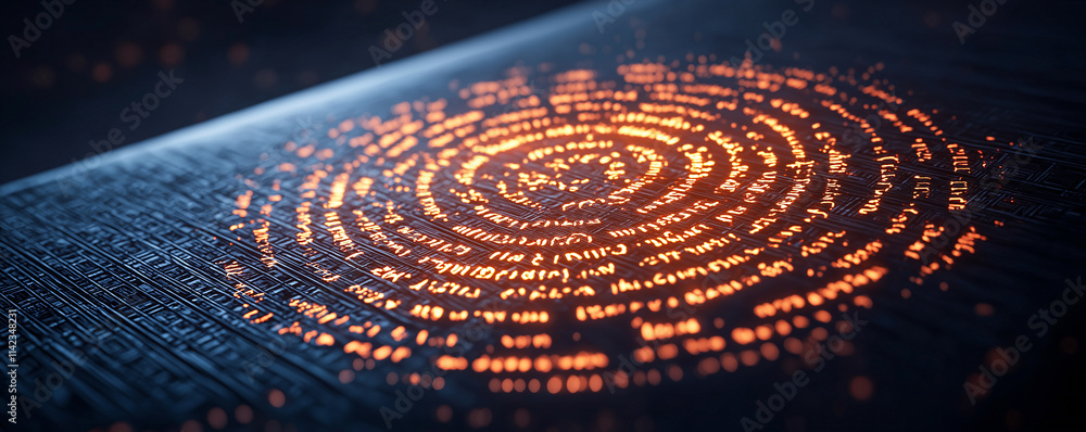 Poster cinematic shot of ancient scroll with glowing symbols, showcasing intricate patterns and mystical at