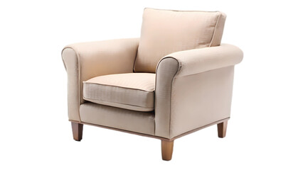armchair isolated on white background