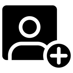 create new account icon element for design