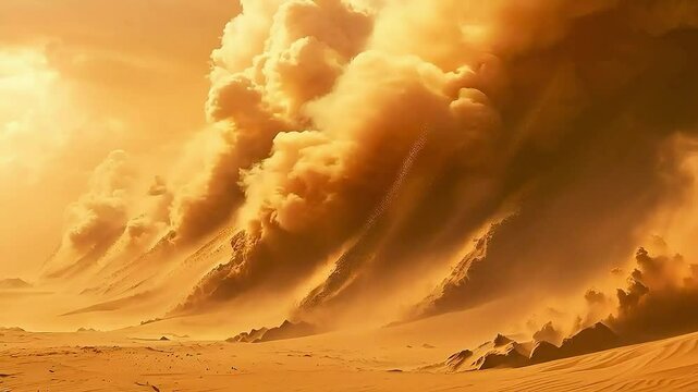 a sand storm