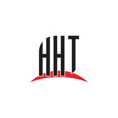 HHI letter logo design with white background in illustrator, vector logo modern alphabet font