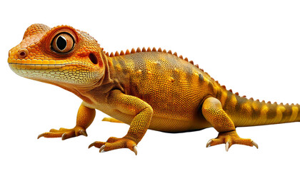 Fototapeta premium iguana isolated on white background PNG