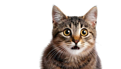 Fototapeta premium cat isolated on white PNG