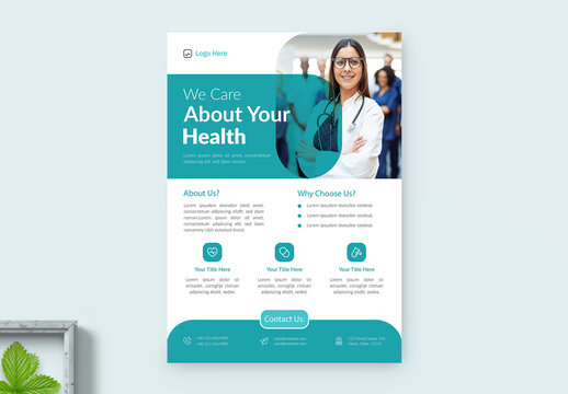 Health Flyer Layout