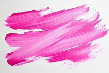 Image of Fresh lipstick smears of bright pink color. Texture for background usage